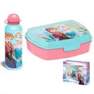   Disney Regatul de gheață Enchanted cutie pentru sandwich + set sticlă de aluminiu