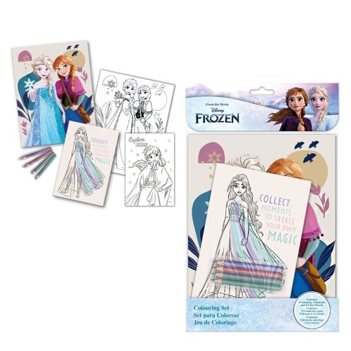 Disney Regatul de gheață Magic carte de colorat set