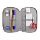 Omul Păianjen Bricks penar cu compartimente umplut