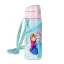 Disney Regatul de gheață Magical Sticlă de aluminiu cu pai și cârlig 600 ml
