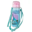 Disney Regatul de gheață Magical Sticlă de aluminiu cu pai și cârlig 600 ml