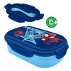 Omul Păianjen Blue Web cutie de sandviș + set tacâmuri