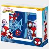 Omul Păianjen Blue Web set cutie de sandvișuri + sticlă de aluminiu