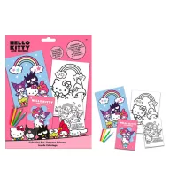 Hello Kitty Friends set de colorat