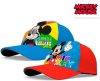 Disney Mickey Sun copii șapcă de baseball 52-54 cm