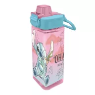   Disney Lilo și Stitch Cheeky sticlă pătrată din plastic 500 ml