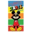 Disney Mickey  Starts prosop de baie, prosop de plajă 70x137 cm (Uscare Rapidă)