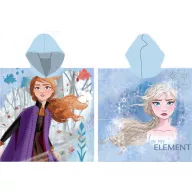   Disney Regatul de gheață Poncho prosop de plajă Element 55x110 cm (Uscare rapidă)