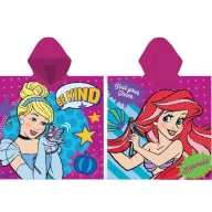   Prințesele Disney Poncho-prosop Story pentru plajă 55x110 cm (Uscare rapidă)