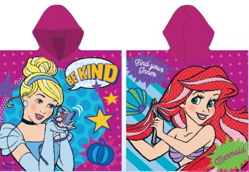 Prințesele Disney Story prosop de plajă poncho 55x110 cm (fast dry)