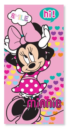 Disney Minnie Hearts prosop de baie prosop de plajă 70x137 cm (fast dry)