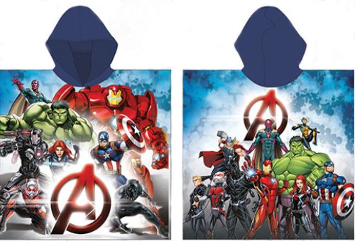 Avengers Heroes prosop de plajă poncho 55x110 cm (fast dry)