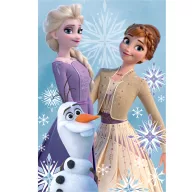   Disney Regatul de gheață Olaf and Sisters pătură din fleece 100x150cm