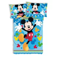   Disney Mickey Joyful lenjerie de pat pentru copii 100×135 cm, 40×60 cm