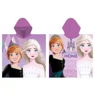   Disney Regatul de gheață Poncho prosop de plajă Arendelle 55x110 cm (Uscare rapidă)