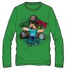 Minecraft copii tricou cu mânecă lungă, top 6-12 ani