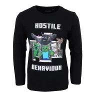   Minecraft tricou cu mânecă lungă pentru copii, top 6-12 ani