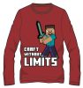 Minecraft copii tricou cu mânecă lungă, top 6-12 ani