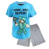 Minecraft copii scurt pijamale 6-12 ani
