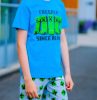 Minecraft copii scurt pijamale 6-12 ani