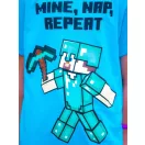 Minecraft pijamale scurte pentru copii 6-12 ani