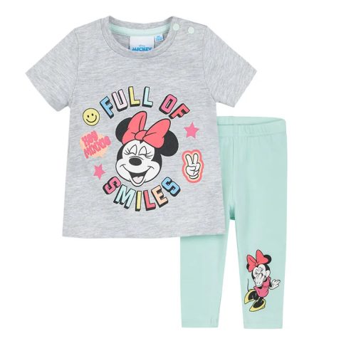 Disney Minnie Smiles bebeluși tricou + pantaloni set 3-24 luni