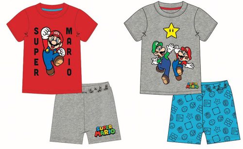 Super Mario copii scurt pijamale 5-12 ani