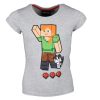 Minecraft copii scurt tricou, top 4-8 ani