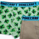 Minecraft chiloți boxeri pentru copii 2 buc/pachet 6-12 ani
