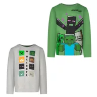   Minecraft tricou cu mânecă lungă pentru copii, top 6-12 ani