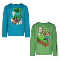   Minecraft BOOM! tricou cu mânecă lungă pentru copii, top 6-12 ani