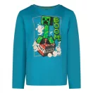 Minecraft BOOM! tricou cu mânecă lungă pentru copii, top 6-12 ani