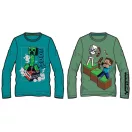 Minecraft BOOM! tricou cu mânecă lungă pentru copii, top 6-12 ani