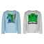 Minecraft Trio tricou cu mânecă lungă pentru copii, top 6-12 ani
