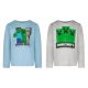 Minecraft Trio tricou cu mânecă lungă pentru copii, top 6-12 ani