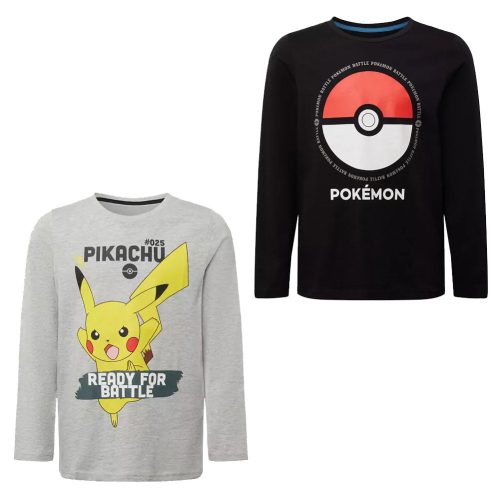 Pokémon copii tricou cu mânecă lungă, top 8-14 ani