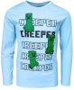 Minecraft Creeper tricou copii cu mânecă lungă, top 6-12 ani