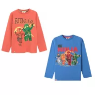   Lego Tricou cu mânecă lungă Ninjago pentru copii, top 3-8 ani