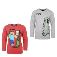   Minecraft tricou pentru copii cu mânecă lungă, top 6-12 ani