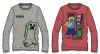 Minecraft tricou pentru copii cu mânecă lungă, top 6-12 ani