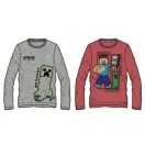Minecraft tricou pentru copii cu mânecă lungă, top 6-12 ani