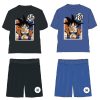 Dragon Ball Saiyan pijamale scurte pentru copii 6-12 ani