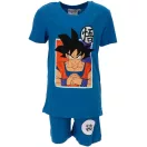 Dragon Ball Saiyan pijamale scurte pentru copii 6-12 ani