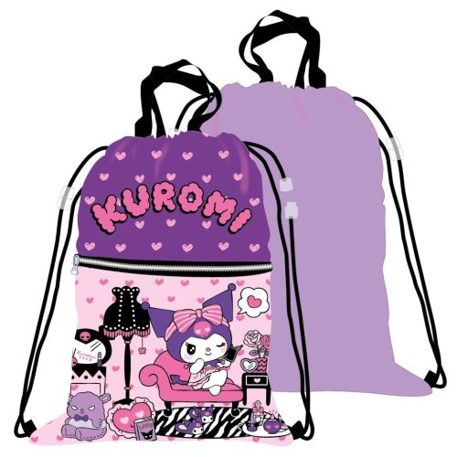 Hello Kitty Kuromi Deluxe geantă de sport, sac de gimnastică 45 cm
