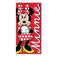   Disney Minnie Polka Love prosop de baie, prosop de plajă 70x140cm (Uscare Rapidă)