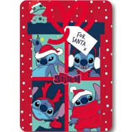   Disney Lilo și Stitch Santa Pătură de Crăciun Polar Fleece 100x140cm