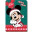 Disney Mickey  Festive Pătură Polară de Crăciun 100x140cm