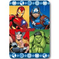 Avengers Hero Force pătură din polar 100x140cm