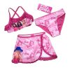 Barbie Style set bikini și fustă pentru copii 3-8 ani