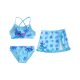 Disney Lilo și Stitch Leaf set bikini și fustă pentru copii 4-10 ani